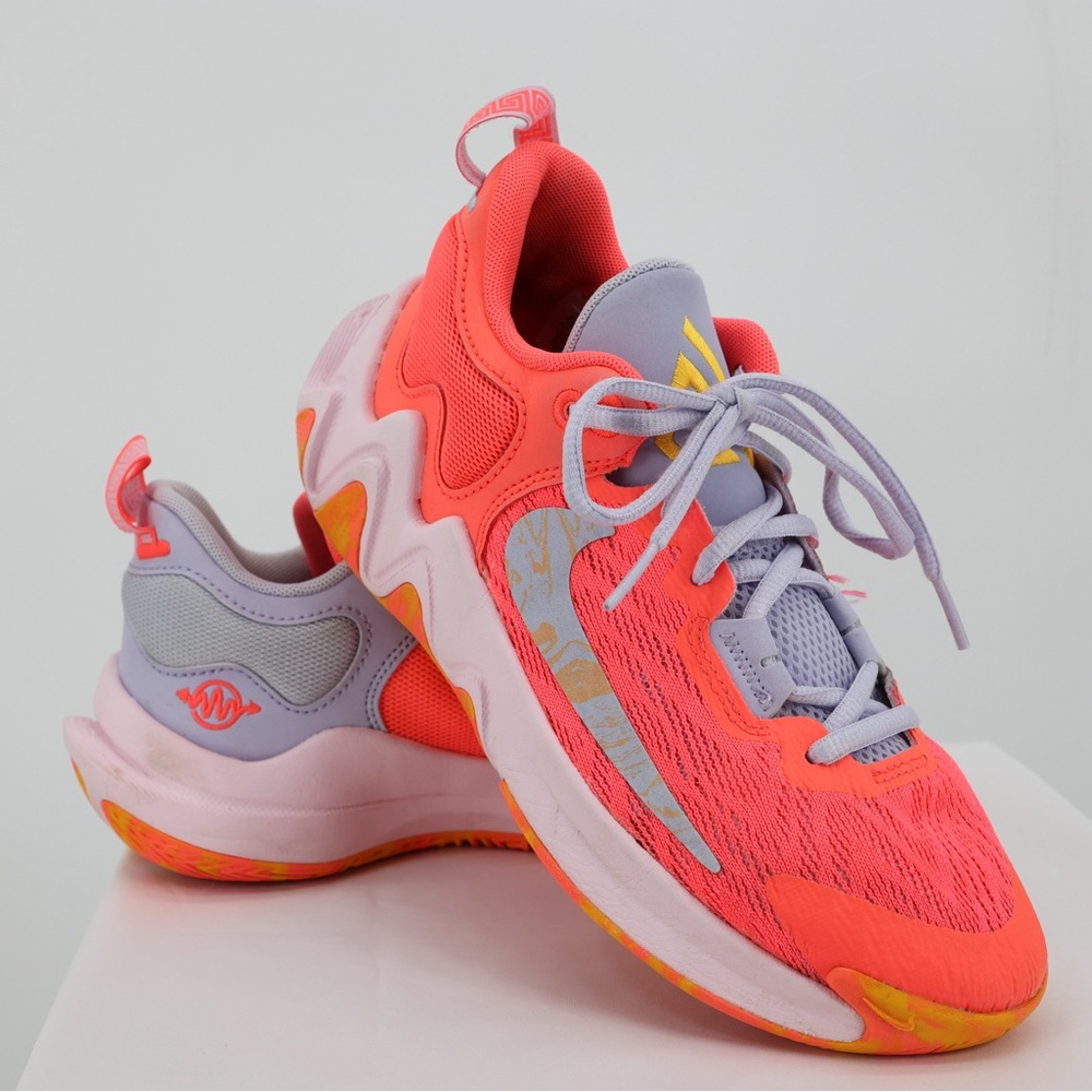 Nike Giannis Immortality 2‎ GS Basketball Sneakers Coral Violet Youth 4.5Y